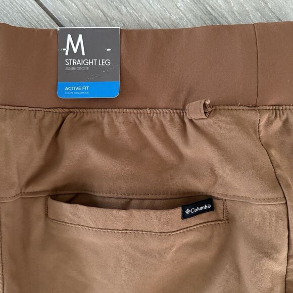 Columbia Leslie Falls Pants Womens MEDIUM Short Mid Rise Quick Dry Trail Hiking - Picture 7 of 7